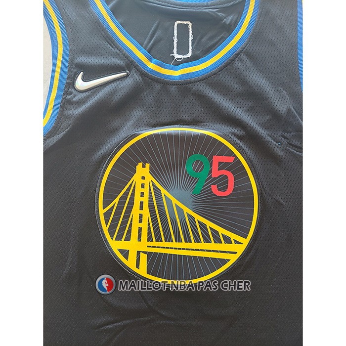 Maillot Golden State Warriors Juan Toscano-Anderson NO 95 2022 Slam Dunk Special Mexique Edition Noir